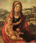 Albrecht Durer Maria mit Kind vor einer Landschaft Spain oil painting artist